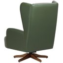 Ver imagem 7 de Poltrona de Amamentação Balanço Giratória Liz D02 Couríssimo Tramado Verde C-296 C-120 - Lyam