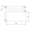 Ver imagem 2 de Chave Trafix Longa T40 Tramontina Pro Tramontina