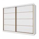 Ver imagem 2 de Guarda Roupa Sevilha 2 Portas 6 Portas Mdf - Mademarcs