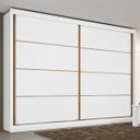 Ver imagem 1 de Guarda Roupa Sevilha 2 Portas 6 Portas Mdf - Mademarcs