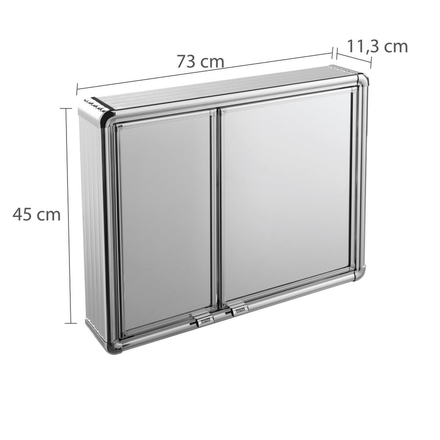 Armario Astra Plast C Perfil Al. Sobr 54x45x11,30 Lbp16/s - 2