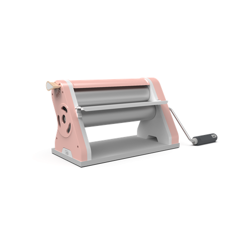 Cilindro Laminador de Massas Manual 28cm Estilo Cromado AND:Rosa