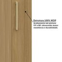 Ver imagem 4 de Balcão de Cozinha 20cm 1 Pt Elegance Luciane Móveis Freijó/freijó Brasil