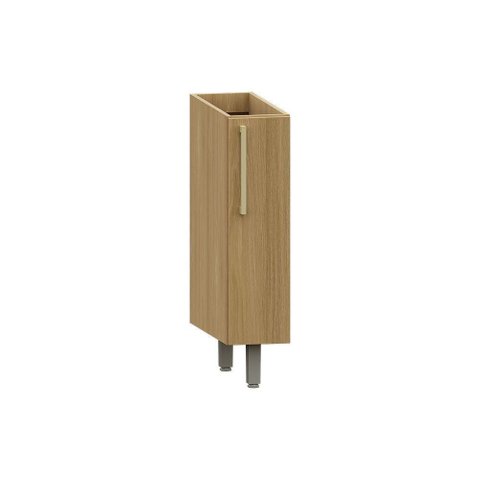 Balcão de Cozinha 20cm 1 Pt Elegance Luciane Móveis Freijó/freijó Brasil