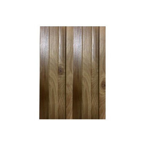 Painel Ripado em Placa 12,22x285cm (3,47m²) WPC Marrom/Avelã Casa Grassi