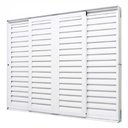Ver imagem 1 de Janela Veneziana Perfecta 6F 150x100 Branca - 1020-101- JAP JANELA VENEZIANA PERFECTA 6F 150X100 BC