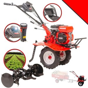 Micro Trator Tratorito Tipo Tobata Kawashima Mcg-780a 4t 212cc para Descompactação de Solo