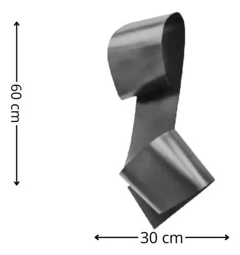 Ver imagem 2 de Decoração Escultura de Parede de Metal Exclusivo no Brasil Home Decor Grafite