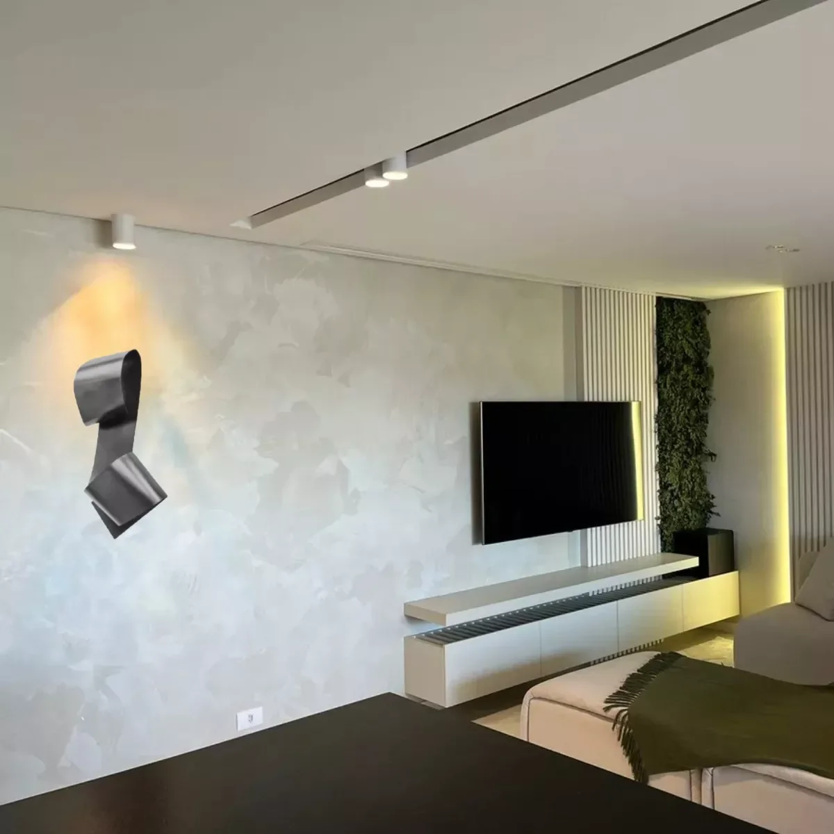 Ver imagem 3 de Decoração Escultura de Parede de Metal Exclusivo no Brasil Home Decor Grafite