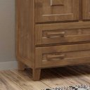 Ver imagem 3 de Guarda-roupa Multiuso 02 Portas 02 Gavetas Móveis Cavazotto - Imbuia