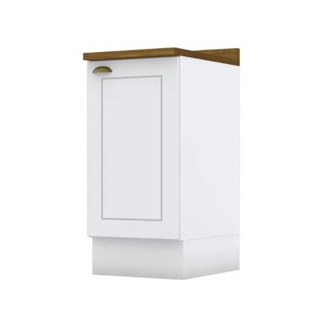 Balcão Modulado 40cm com Tampo 1 Porta Emily Henn