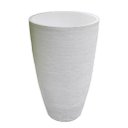 Ver imagem 1 de Vaso Planta 45x30 Oval Moderno Polietileno - BRANCO 006