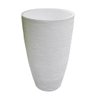Vaso Planta 45x30 Oval Moderno Polietileno - BRANCO 006 - 1