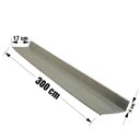 Ver imagem 2 de Rufo Externo C.28 3 Metros Galvanizada - 103 - Calhaforte
