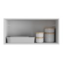 Ver imagem 3 de Armário Aéreo Cozinha 70 Cm 1 Porta Mp3681.891 Branco