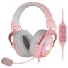 Headset Gaming Redragon Zeus-X H510P-RGB - Rosa (com Fio) - 1