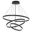 Ver imagem 1 de Luminária Pendente Cosmos Preto Led 3 anéis 113W 3500K