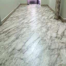 Papel de Parede Mármore Carrara Alto Brilho Vinil Adesivo Impermeável Lavável Pia Box Mesa 2m X 60cm - 2
