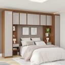 Ver imagem 2 de Guarda-Roupa Modulado 7 Peças 8 Portas Arani CabeCasa MadeiraOriginals