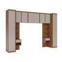 Ver imagem 3 de Guarda-Roupa Modulado 7 Peças 8 Portas Arani CabeCasa MadeiraOriginals