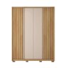 Roupeiro Ripado 4 Portas Serra Buriti Off White - 5