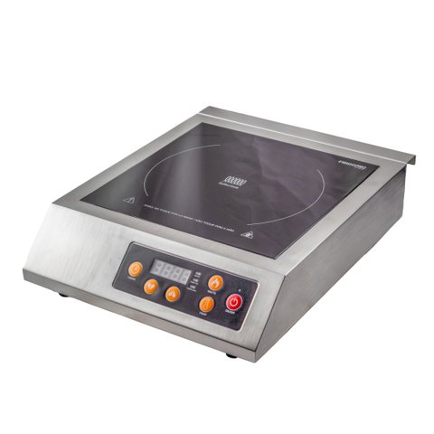 Fogão Cooktop de Indução Profissional Elétrico de 1 Boca 3500w 220v C35b1 Frigopro Cooking