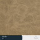 Ver imagem 3 de Banqueta Cyndi 53cm Madeira Maciça com Braço | Courino Fende - Sallar Home