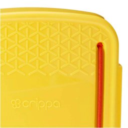 Porta Cotonetes Portátil para Viagem Acessórios com Elástico Interno Amarelo Crippa - 3