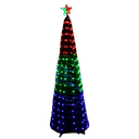 Ver imagem 1 de Árvore de Natal Completa 210cm com Pisca Pisca Led, Estrela Iluminada, Controle Remoto e App para Ce