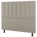 Ver imagem 6 de Kit Cabeceira e Baú Cama Box Solteiro Cora 90cm Suede Bege - Desk Design