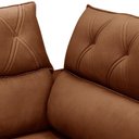 Ver imagem 5 de Sofá 3 Lugares Retrátil Reclinável Chaise Direito 258cm Bergen F04 Veludo Terracota - Lyam Decor