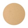 Base Sousplat 35cm Circulo Bolacha Mdf Cru Redonda Kit 10un - 1