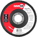 Ver imagem 3 de Caixa com 5 Discos de Lixa Flap 4.1/2" Grão 80 Nove54