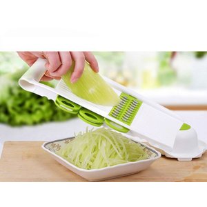 Espátula para Churrasco Walfos, Grelhar, Salada, Servir Comida, Aço Inoxidável Verde