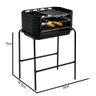 Churrasqueira Móvel Grill Machine Preta Portátil - 2