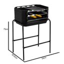 Ver imagem 2 de Churrasqueira Móvel Grill Machine Preta Portátil