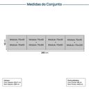 Ver imagem 5 de Estante para TV até 75 Polegadas 8 Módulos 14 Portas 2 Gavetas Frame CabeCasa MadeiraOriginals