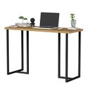 Ver imagem 6 de Aparador Estilo Industrial Mali 120cm Decorativo Hall Entrada Imbuia/preto