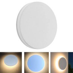 Arandela Eclipse 12W 3000K A prova de agua luz indireta LED: Preto - 13