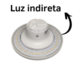 Arandela Eclipse 12W 3000K A prova de agua luz indireta LED: Preto - 15