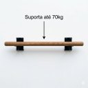 Ver imagem 7 de Barra de Ballet Fixa de Madeira 1,50m (38mm Diâmetro)