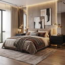 Ver imagem 5 de Mesa de Apoio para Cabeceira Cama Quarto Casal 45cm Compacta Luxo Moderna Mdf/mdp:naturale