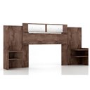 Ver imagem 6 de Cabeceira Cama Box Madeirado Avelã Solteiro-casal-queen Mila Extensível C- Espelho Avelã - Panan