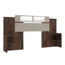 Ver imagem 7 de Cabeceira Cama Box Madeirado Avelã Solteiro-casal-queen Mila Extensível C- Espelho Avelã - Panan