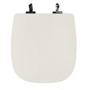 Ver imagem 1 de Assento Sanitário Poliéster para Louça Fit (celite) Super Luxo Cromado (reb. Oculto) Pergamon