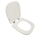 Ver imagem 2 de Assento Sanitário Poliéster para Louça Fit (celite) Super Luxo Cromado (reb. Oculto) Pergamon