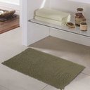 Ver imagem 5 de 4 Tapete de Banheiro Bolinha 58 X 38cm Antiderrapante Verde Musgo