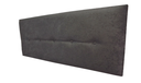 Ver imagem 2 de CABECEIRA ESTOFADA  DURASI 05 SUEDE AMASSADO CINZA SOLTEIRO 90 X 60 cm RBL