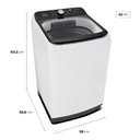 Ver imagem 3 de Máquina de Lavar 13kg midea wave agitator branca Ma512w130a/wkbr05 - 220v