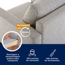 Ver imagem 4 de Poltrona em Linho Antúrio CabeCasa MadeiraOriginals